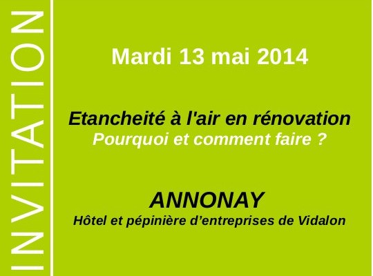 5 à 7 de l’éco-construction® : Etanchéité à l’air en rénovation : pourquoi et comment faire ?