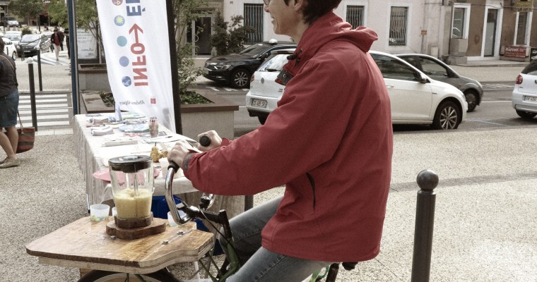 Si vous pédalez, Polénergie vous offre un coup à boire !