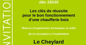 Les clés de réussite pour le bon fonctionnement d'une chaufferie bois Retours d'expériences techniques et outils