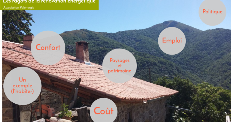 Conférence et débat : la rénovation énergétique en questions – St Laurent du Pape