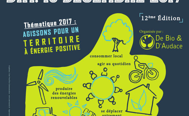Foire bio à Vernosc les Annonay – Agissons pour un territoire à énergie positive