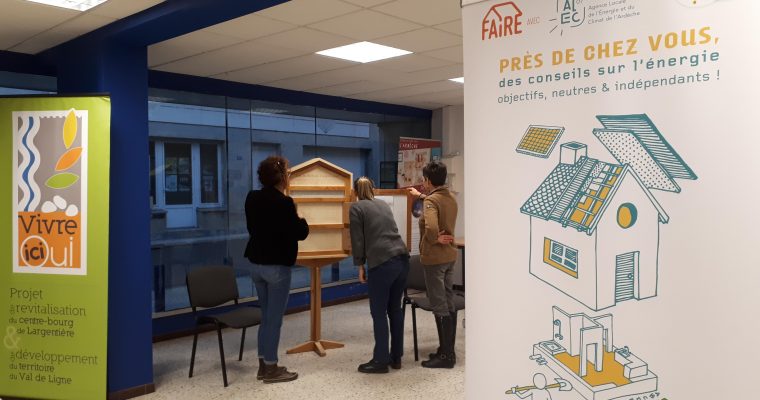 Exposition à LARGENTIERE « Goûter la rénovation »