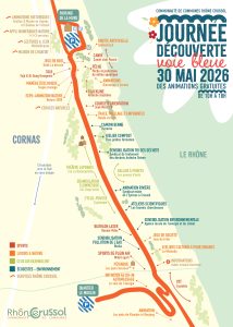 Flyer fête de la voie bleue
